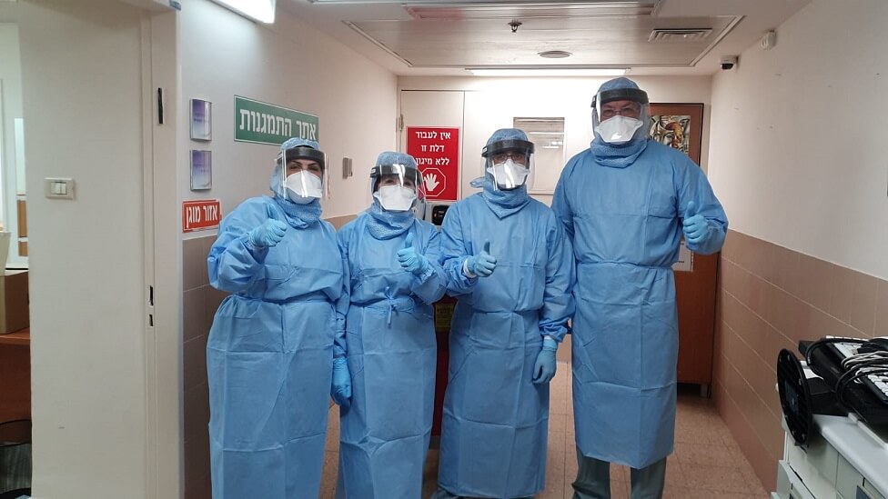 מחלקת קורונה נוספת נפתחה בבית החולים סורוקה
